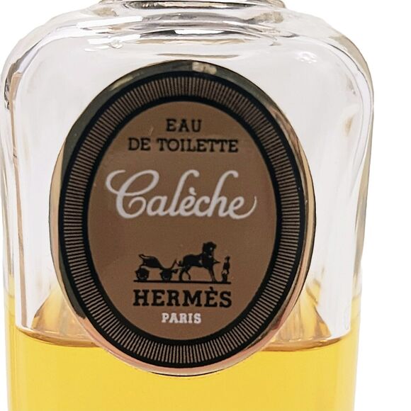 Hermes Caleche Eau de Toilette 3/4 of 3.3 oz w BOX Vntg Original Classic Woodsy - Picture 5 of 12